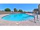 Bright and inviting outdoor swimming pool with clear blue water and ample lounge seating at 5317 E Colby St, Mesa, AZ 85205