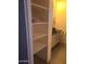 Storage shelves in bathroom near sink and vanity at 535 S Alma School Rd # 37, Mesa, AZ 85210