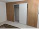 Bedroom with a large closet with sliding doors at 535 S Alma School Rd # 37, Mesa, AZ 85210