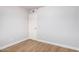 Bedroom with a white door and neutral walls at 6244 E Inglewood St, Mesa, AZ 85205
