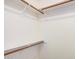 Spacious walk-in closet with ample shelving and rod space for organized storage at 6244 E Inglewood St, Mesa, AZ 85205
