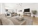 Bright and airy living room with a modern aesthetic, seamlessly connected to a stylish kitchen at 651 W Laredo St, Chandler, AZ 85225