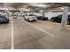 Well-lit parking garage with assigned spaces for convenient and secure vehicle storage at 7157 E Rancho Vista Dr # 5004, Scottsdale, AZ 85251