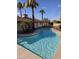 Inviting backyard pool surrounded by palm trees, providing a perfect spot for relaxation and recreation at 8146 N 17Th Dr, Phoenix, AZ 85021