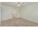 Spacious bedroom featuring ample closet space and neutral decor at 131 N Higley Rd # 117, Mesa, AZ 85205