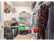 Spacious walk-in closet providing ample storage solutions with shelving at 1564 E Leaf Rd, San Tan Valley, AZ 85140