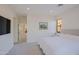 Spacious bedroom with carpet and a serene view of a framed landscape at 20750 N 87Th St # 2115, Scottsdale, AZ 85255
