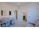 Well lit home office space adjacent to an en suite bathroom and closet for convenience at 20750 N 87Th St # 2115, Scottsdale, AZ 85255