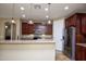 Kitchen featuring stainless steel appliances, granite countertops, and recessed lighting at 21883 N 263Rd Dr, Buckeye, AZ 85396