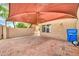 This back patio provides a shady and relaxing outdoor space to enjoy outdoor living at 2546 N 9Th St, Phoenix, AZ 85006