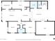 Floorplan showing layout of bedrooms, bathrooms, kitchen, and living spaces at 2546 N 9Th St, Phoenix, AZ 85006