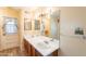 Bathroom featuring double vanity and great lighting for morning and evening activities at 3115 N 26Th St, Phoenix, AZ 85016