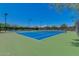 Well-maintained community tennis courts with lights offer a great recreational space at 32819 N 23Rd Ave, Phoenix, AZ 85085