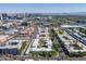 Panoramic aerial view showing community with city skyline in the background at 3655 N 5Th Ave # 202, Phoenix, AZ 85013