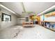 Large basement with storage and counter space at 5202 E Larkspur Dr, Scottsdale, AZ 85254