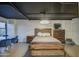 Bedroom featuring modern lighting, and neutral tones at 535 W Thomas Rd # 513, Phoenix, AZ 85013