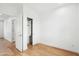 Bright bedroom with hardwood floors and a minimalist aesthetic at 5537 E Earll Dr, Phoenix, AZ 85018