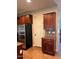 A kitchen features granite countertops and stainless steel appliances at 5635 W Huntington Dr, Laveen, AZ 85339