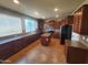 This kitchen features a center island, wood cabinets, granite counters, and stainless steel appliances at 5635 W Huntington Dr, Laveen, AZ 85339