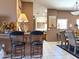 Dining area with bar stool seating and pendant lighting at 6535 E Superstition Springs Blvd # 217, Mesa, AZ 85206