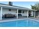 Beautiful pool and patio area, ideal for outdoor gatherings and summer fun at 694 W Park Ave, Chandler, AZ 85225