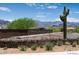 Peralta Canyon community sign with desert landscaping and mountain backdrop at 7577 S Towel Creek Dr, Gold Canyon, AZ 85118