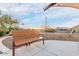 Comfortable park bench with a playground, sun shelter, and blue sky view at 7577 S Towel Creek Dr, Gold Canyon, AZ 85118