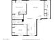 Detailed floor plan showcasing the layout of the home, including bedrooms, bathrooms, and living areas at 7736 E Rancho Vista Dr, Scottsdale, AZ 85251