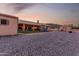 Expansive backyard with playground, storage sheds, and a rural setting at 8351 S Summit Dr, Casa Grande, AZ 85193