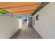 Private backyard patio space with block wall at 1850 E Maryland Ave # 18, Phoenix, AZ 85016
