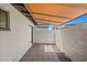 Back patio with privacy walls at 1850 E Maryland Ave # 18, Phoenix, AZ 85016
