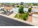 Charming home with well-maintained landscaping, inviting curb appeal, and a lovely green lawn at 19414 N 3Rd Ave, Phoenix, AZ 85027