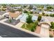 Charming home with well-maintained landscaping, inviting curb appeal, and a lovely green lawn at 19414 N 3Rd Ave, Phoenix, AZ 85027