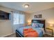 Inviting bedroom with a queen bed, soft lighting, and stylish decor at 19849 N 33Rd Ave, Phoenix, AZ 85027
