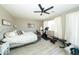 Bright main bedroom with exercise area, comfortable furnishings, and neutral colors at 2224 W Olive Way, Chandler, AZ 85248