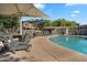 Enjoy lounging by the community pool with plenty of seating and shaded areas on sunny days at 2401 E Rio Salado Pkwy # 1055, Tempe, AZ 85288