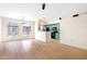 A bright and open floor plan with windows, light floors, and modern lighting fixtures at 2401 E Rio Salado Pkwy # 1055, Tempe, AZ 85288