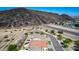 Desert home nestled by a mountain and desert landscape in a tranquil neighborhood at 3028 W Parkside Ln, Phoenix, AZ 85027