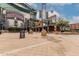 Lively plaza near Chase Field, home of the Diamondbacks, with banners and open walkways at 424 S 2Nd St # 306, Phoenix, AZ 85004