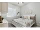 Comfortable bedroom featuring a queen-sized bed, soothing color palette, and lots of natural light at 7221 E Eclipse Dr, Scottsdale, AZ 85266