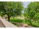 Scenic view of the golf course and lush green landscape from a private balcony at 7800 E Lincoln Dr # 2029, Scottsdale, AZ 85250