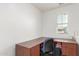 Office space with natural light from window, built in desk and storage at 12128 W Range Mule Dr, Peoria, AZ 85383