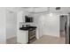 Kitchen featuring stainless steel appliances and ample cabinet space at 1515 N Saguaro Dr, Tempe, AZ 85288