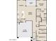 Open-concept floor plan featuring a spacious great room, kitchen, and primary suite at 15785 W Beryl Ave, Waddell, AZ 85355