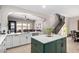 Kitchen with a view to the living room and a staircase at 20366 E Via De Colina --, Queen Creek, AZ 85142