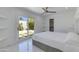 Serene bedroom with a view of a private outdoor patio and closet with built-ins at 2132 E Northview Ave, Phoenix, AZ 85020