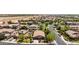 Aerial view showcasing a well-planned residential area and community at 2507 E Eleana Ln, Gilbert, AZ 85298
