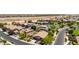 Aerial view of a residential neighborhood featuring single-Gathering homes at 2507 E Eleana Ln, Gilbert, AZ 85298