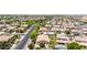 High definition aerial shot of houses in a meticulously maintained neighborhood at 2507 E Eleana Ln, Gilbert, AZ 85298