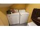 Practical laundry area with a washer and dryer set, perfect for efficient laundry tasks at 30940 N Varnum Rd, San Tan Valley, AZ 85143